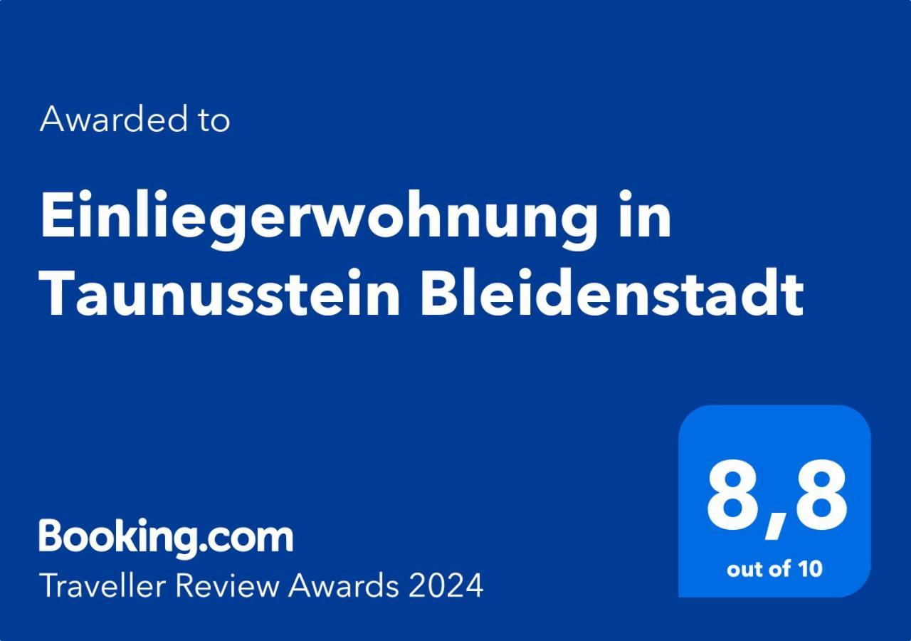 Einliegerwohnung In Taunusstein Bleidenstadt エクステリア 写真